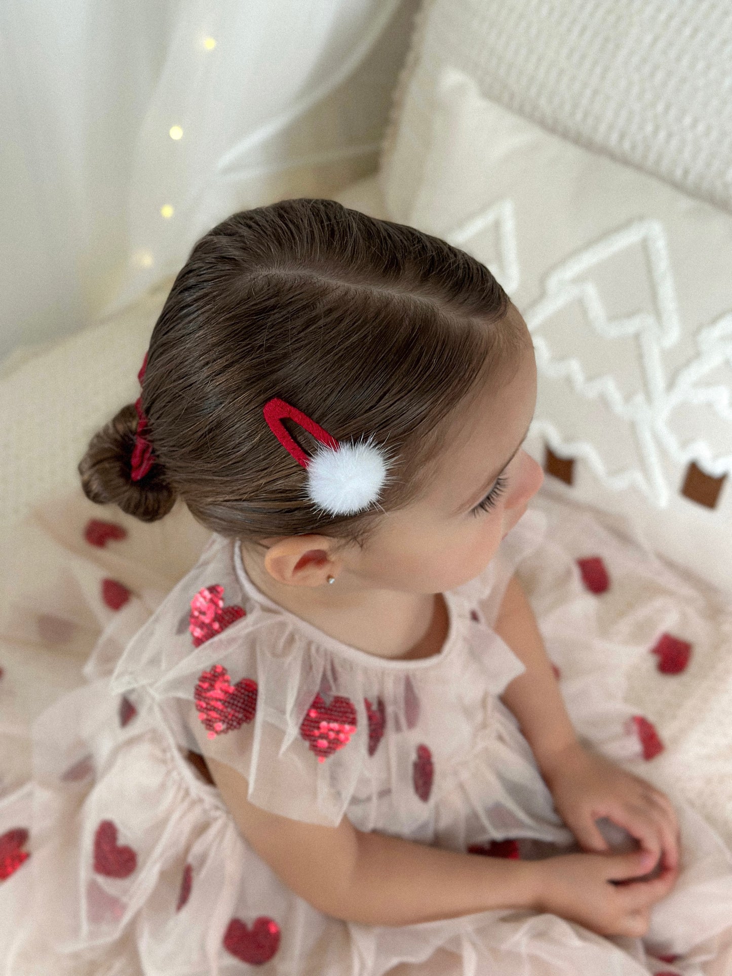 Playful Pom Hair Clip
