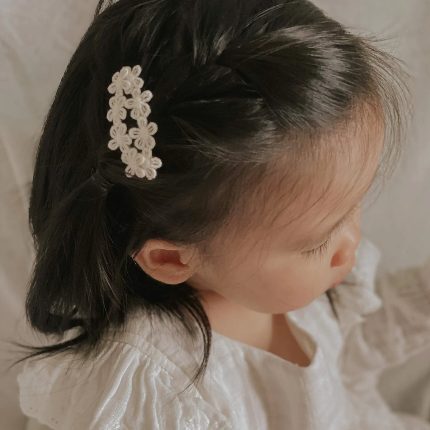 Hair Clip | Floral Chain