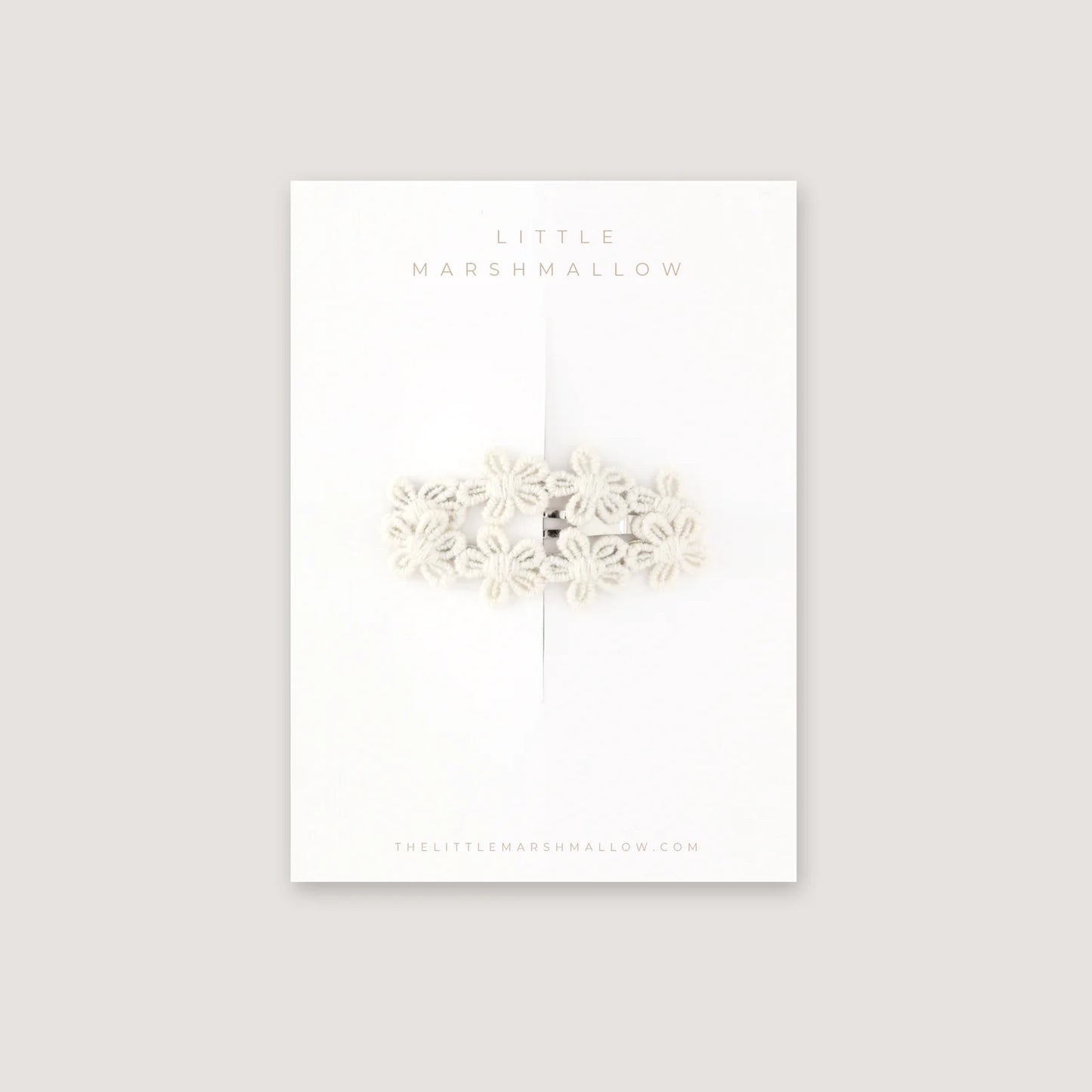 Hair Clip | Floral Chain