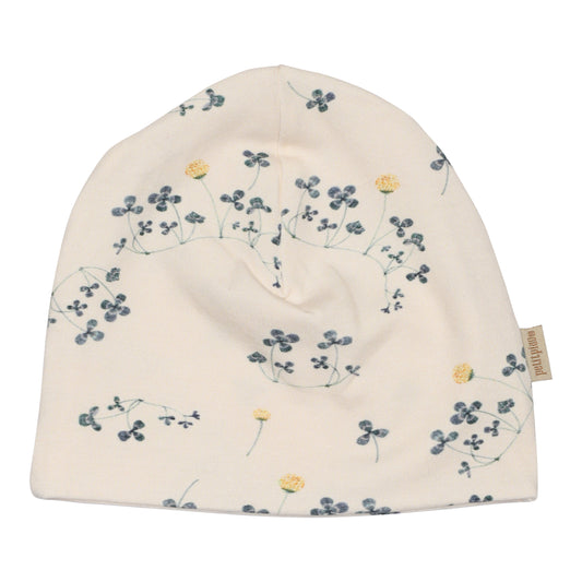 Flowers Print Cotton Beanie - Clover