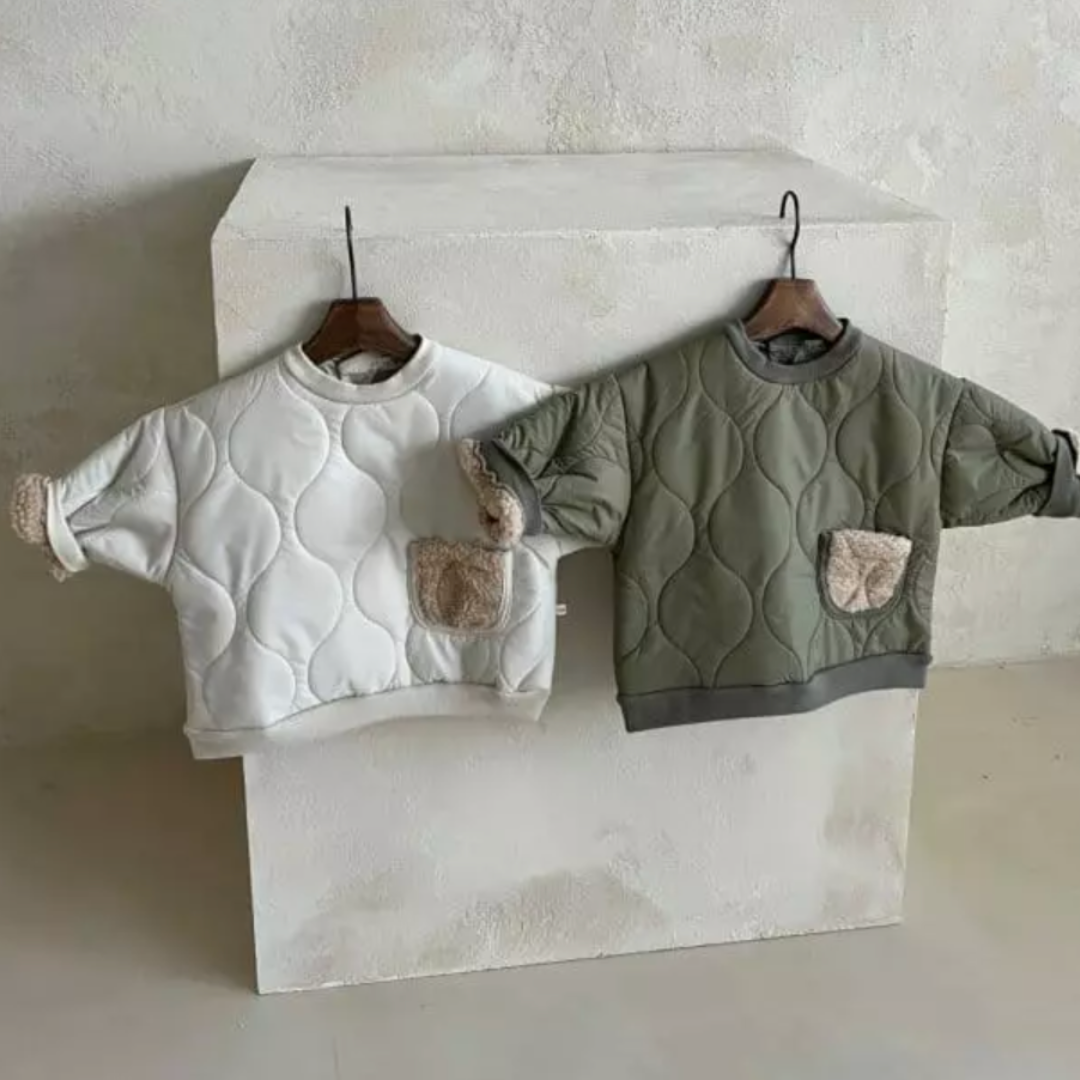 Block Padding Sweatshirt - Oliver