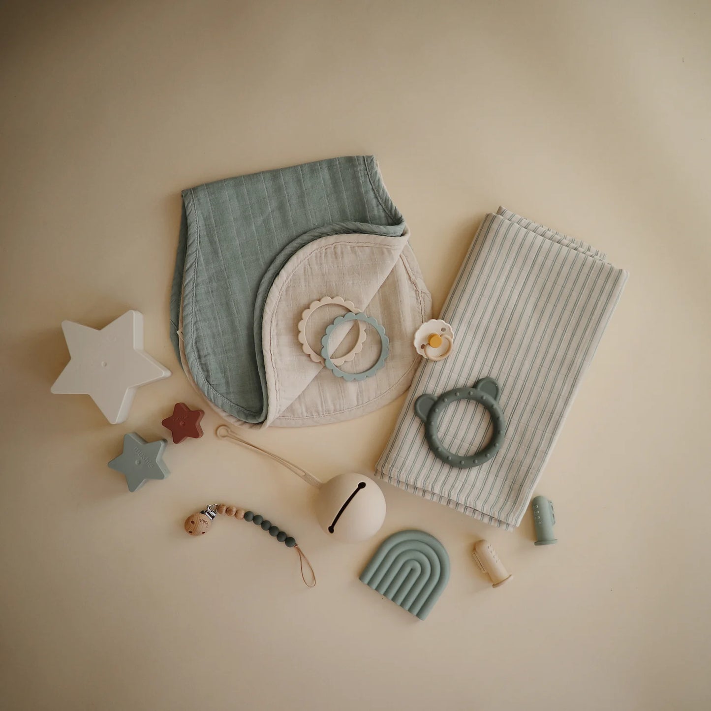 Pacifier Clip | Dried Thyme