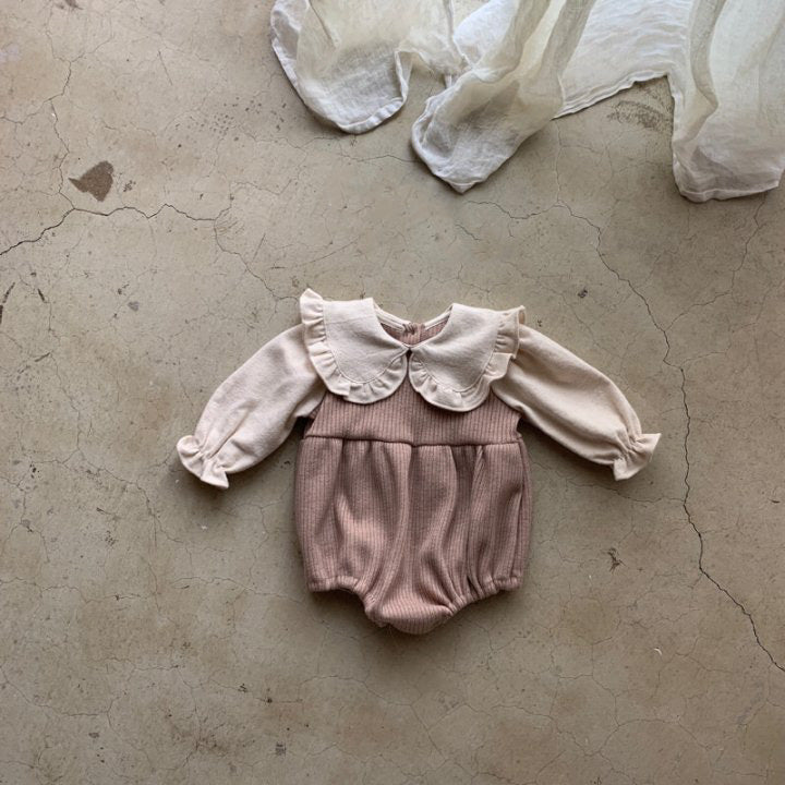 Frill Knit Romper