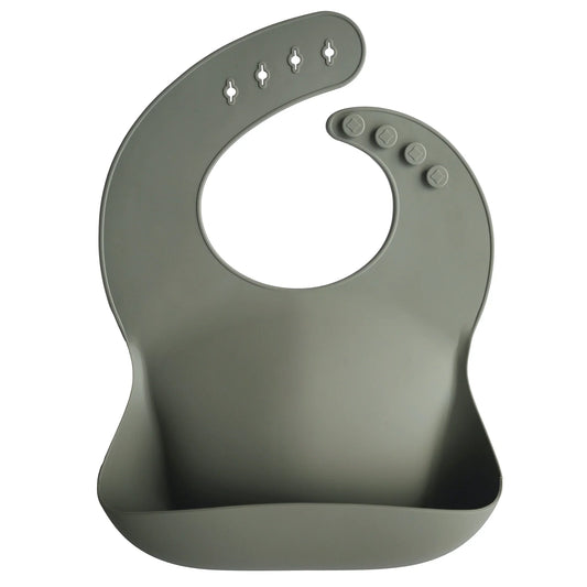 Feeding Bib | Silver Sage