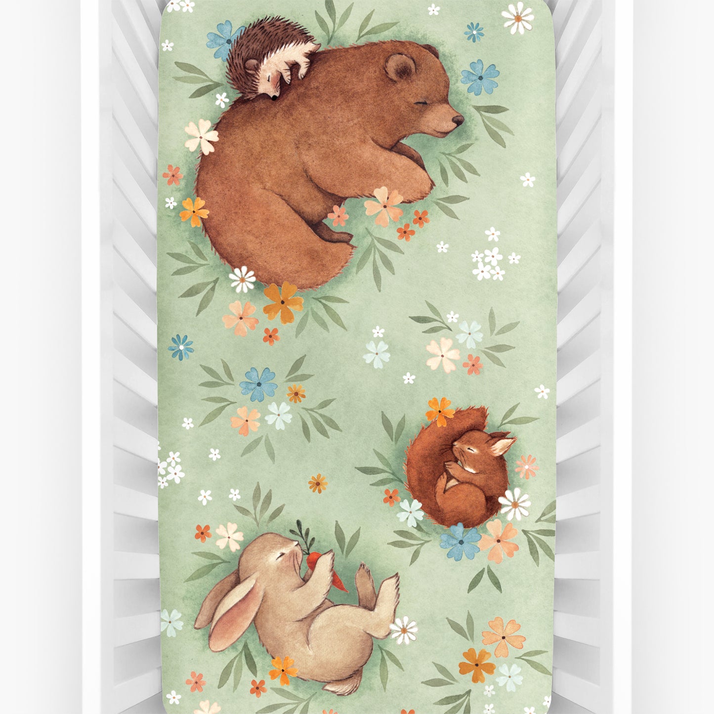 Enchanted Meadow Fitted Crib Sheet