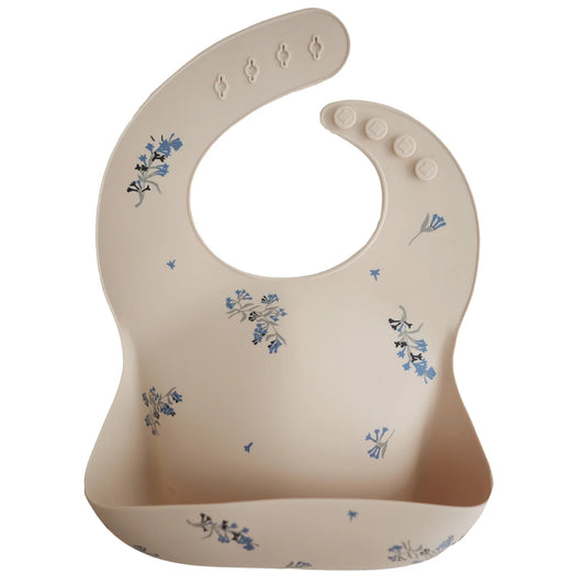 Feeding Bib | Lilac Flowers